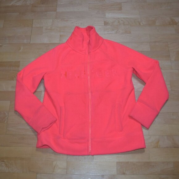 TOMMY HILFIGER SPORT Women's Sz L Fleece Jacket Nice! - Picture 1 of 4